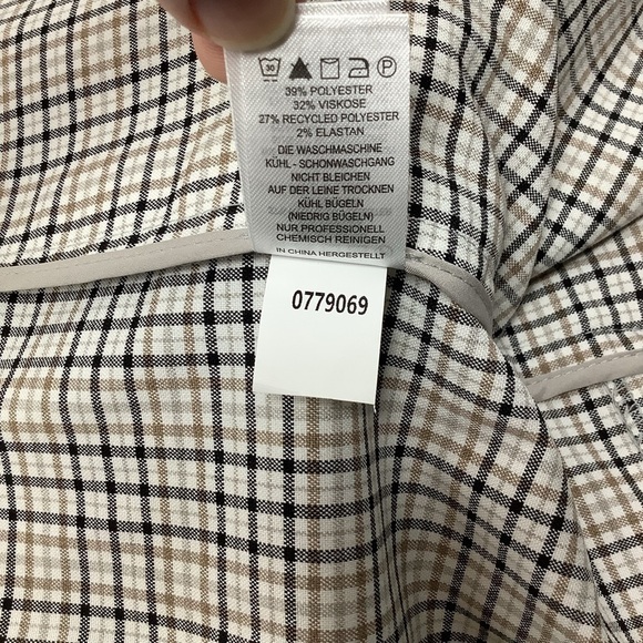 Rachel Zoe Plaid Longline Blazer Medium Officecore Boardroom Chic Business NWT - Picture 9 of 9